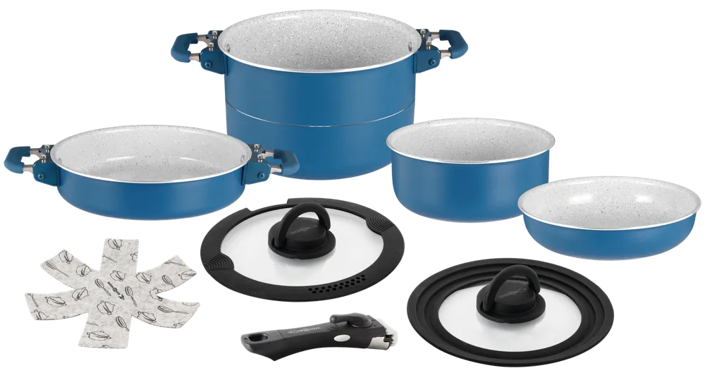 Brunner Topfset CAREZZA MAGNETOGRIP 7+1 ø 24 Open-Box
