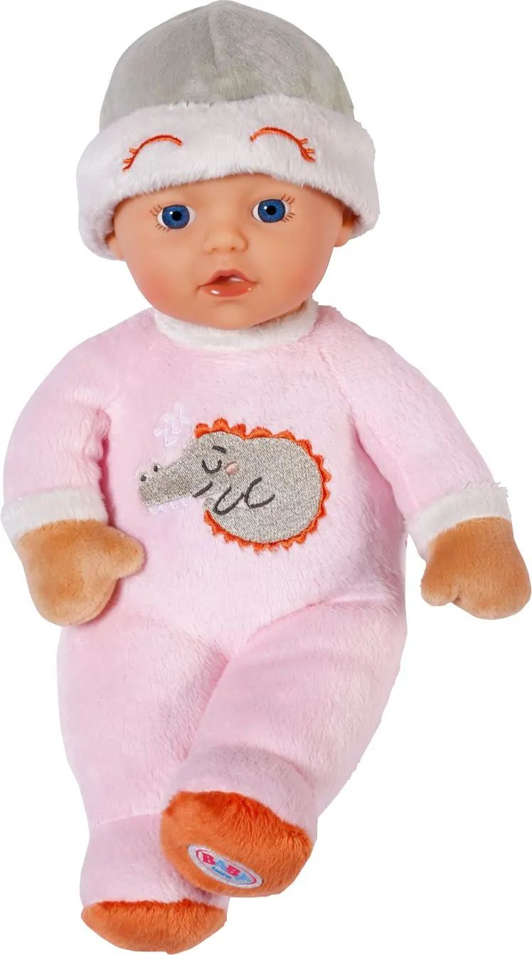 Zapf BABY born Sleepy for babies Rosa 30cm pink mit Rassel im Inneren
