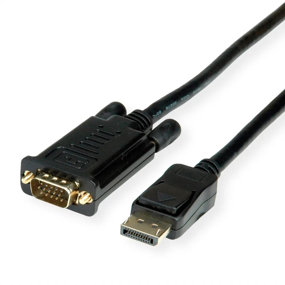 VALUE Adapterkabel - DisplayPort (M) zu HD-15 (VGA)