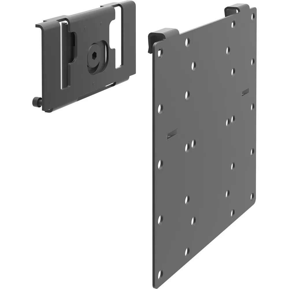 PEKA SYSTEM AG Metallwarenfabrik PEKA Universalträger-Set Pecasa Stahlblech schwarz Feinstruktur