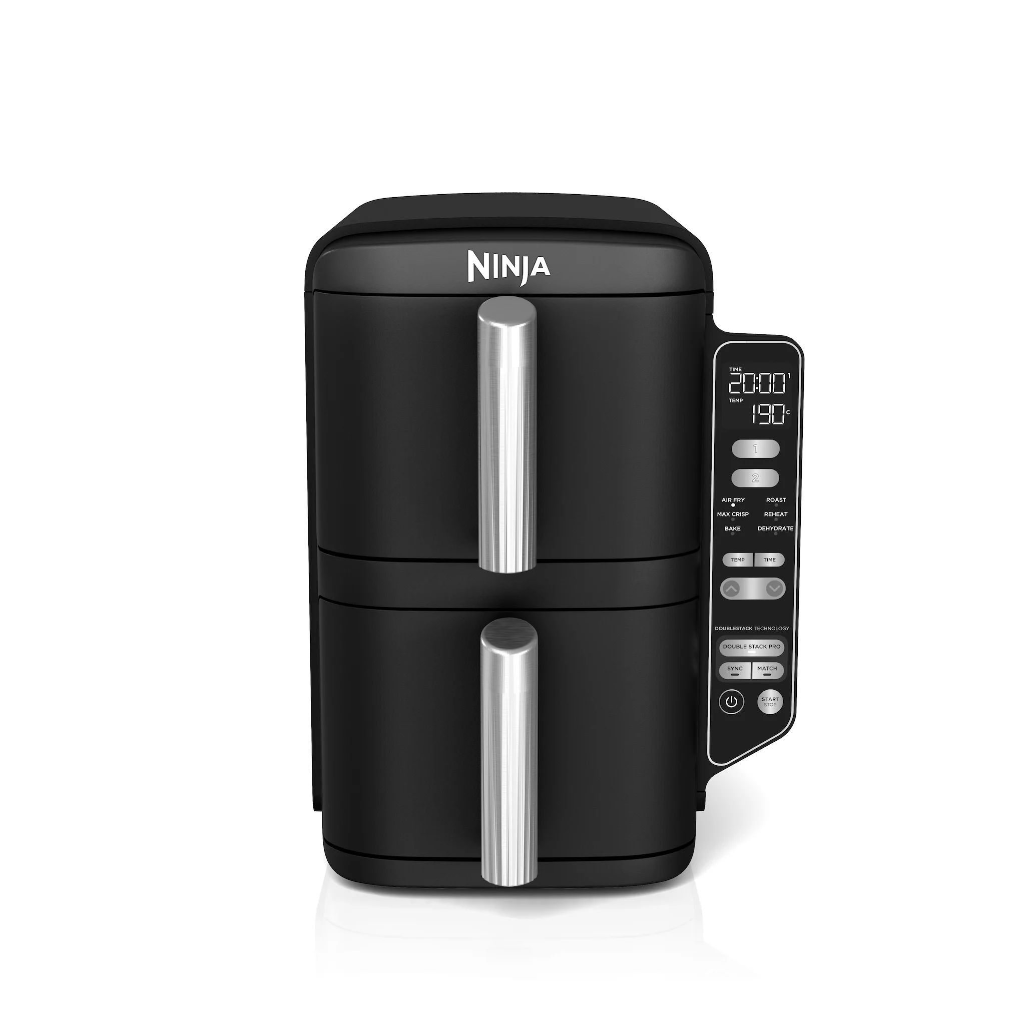 Ninja Double Stack 2-Ebenen Heißluftfritteuse 7,6 L - SL300EU