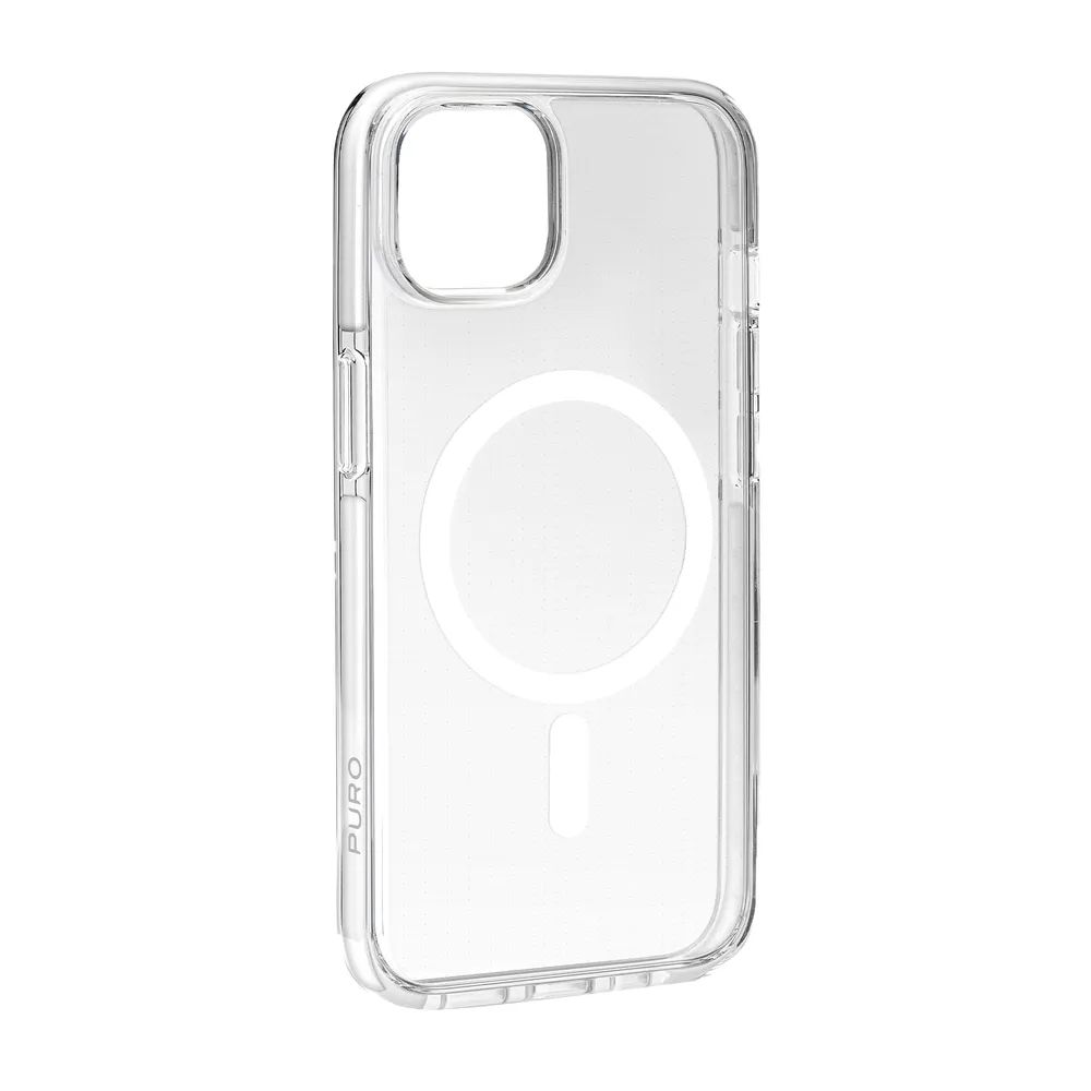 PURO LITE MAG PRO MagSafe kompatibles Cover für iPhone 15, weiss