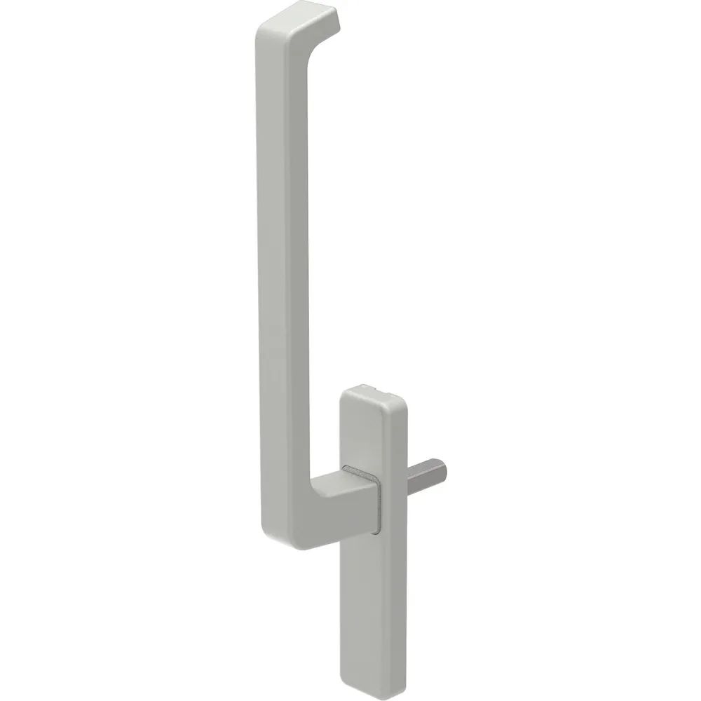 GU HS Drehgriff DIRIGENT 180° innen Rosette ohne PZ silber