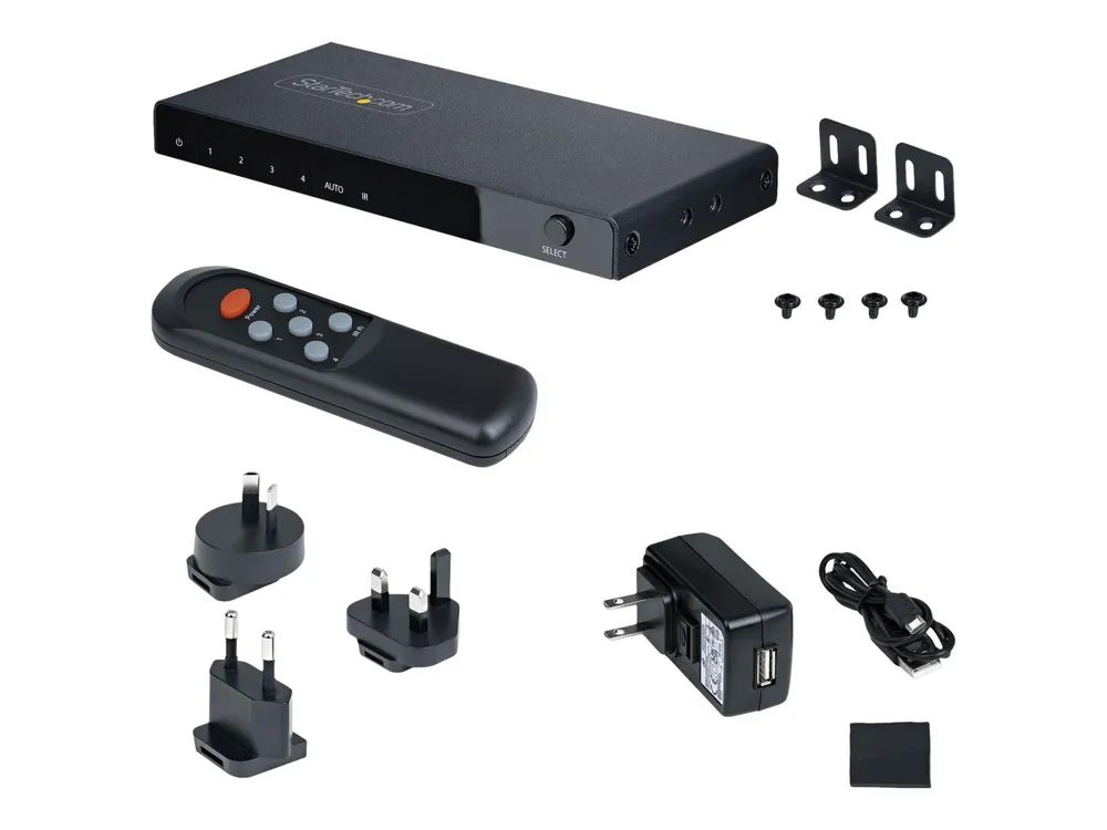 StarTech.com 4-Port 8K HDMI Switch, HDMI 2.1