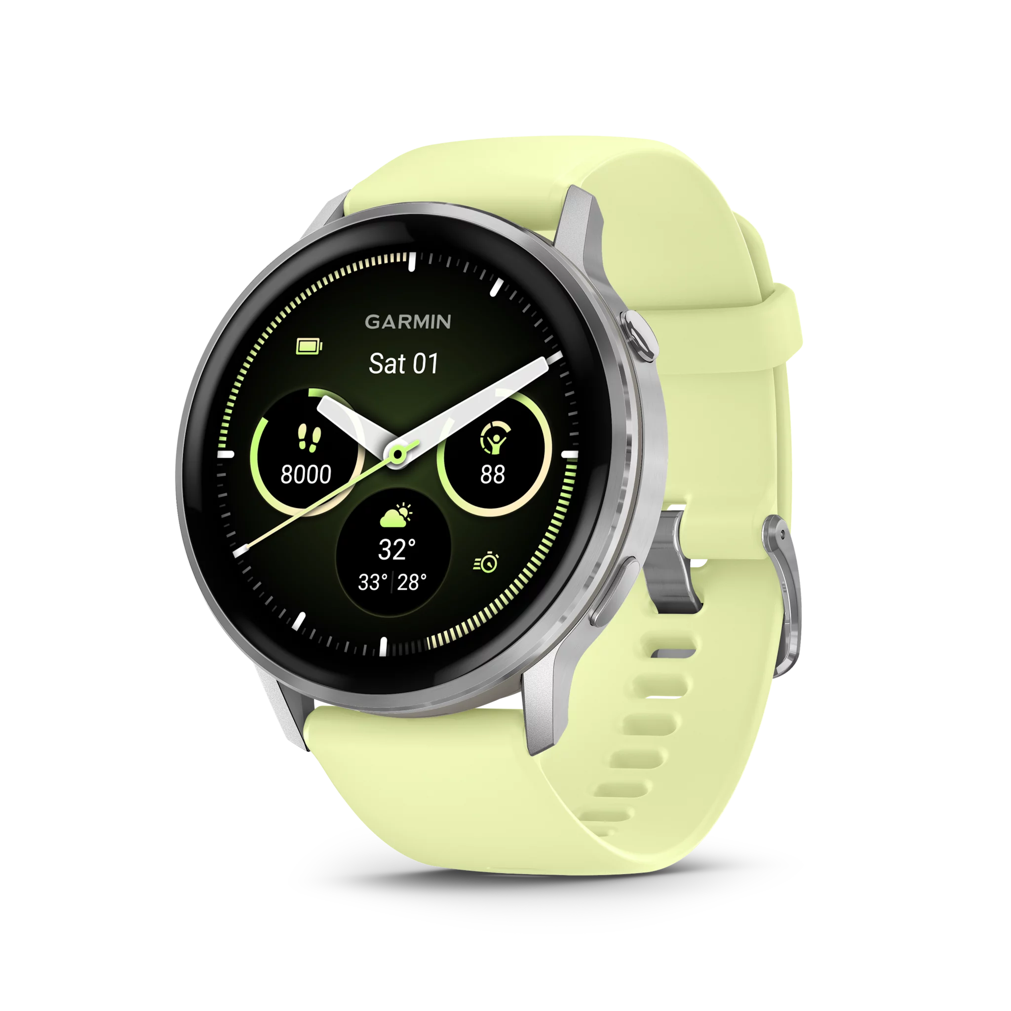 Garmin Venu 4, Grau/Silber, 45mm 