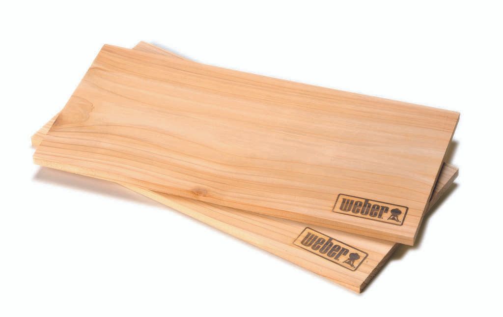 Weber Räucherbretter Zedernholz, Groß, 2 Stück