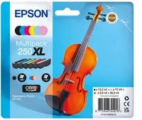 Epson 250XL Multipack - 6er-Pack - XL - Schwarz, Gelb, Cyan, Magenta, hell Cyan, hellmagentafarben