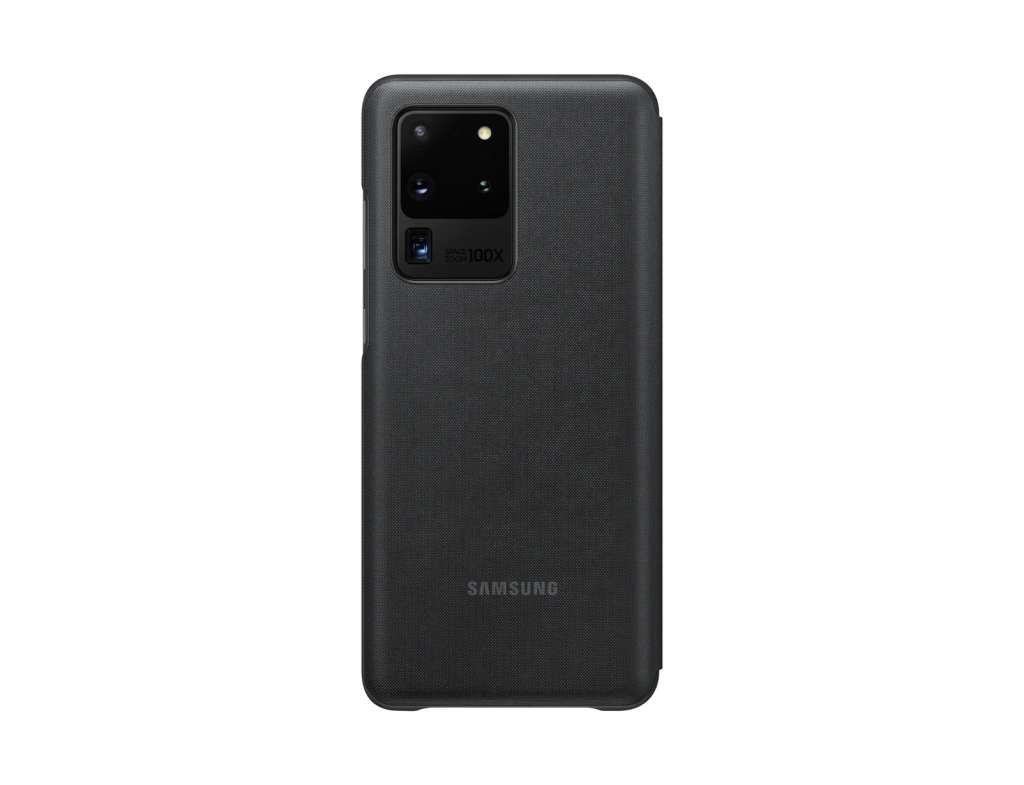 Samsung LED-View-Cover "EF-NG988" für Galaxy S20 Ultra, Schwarz Open-Box