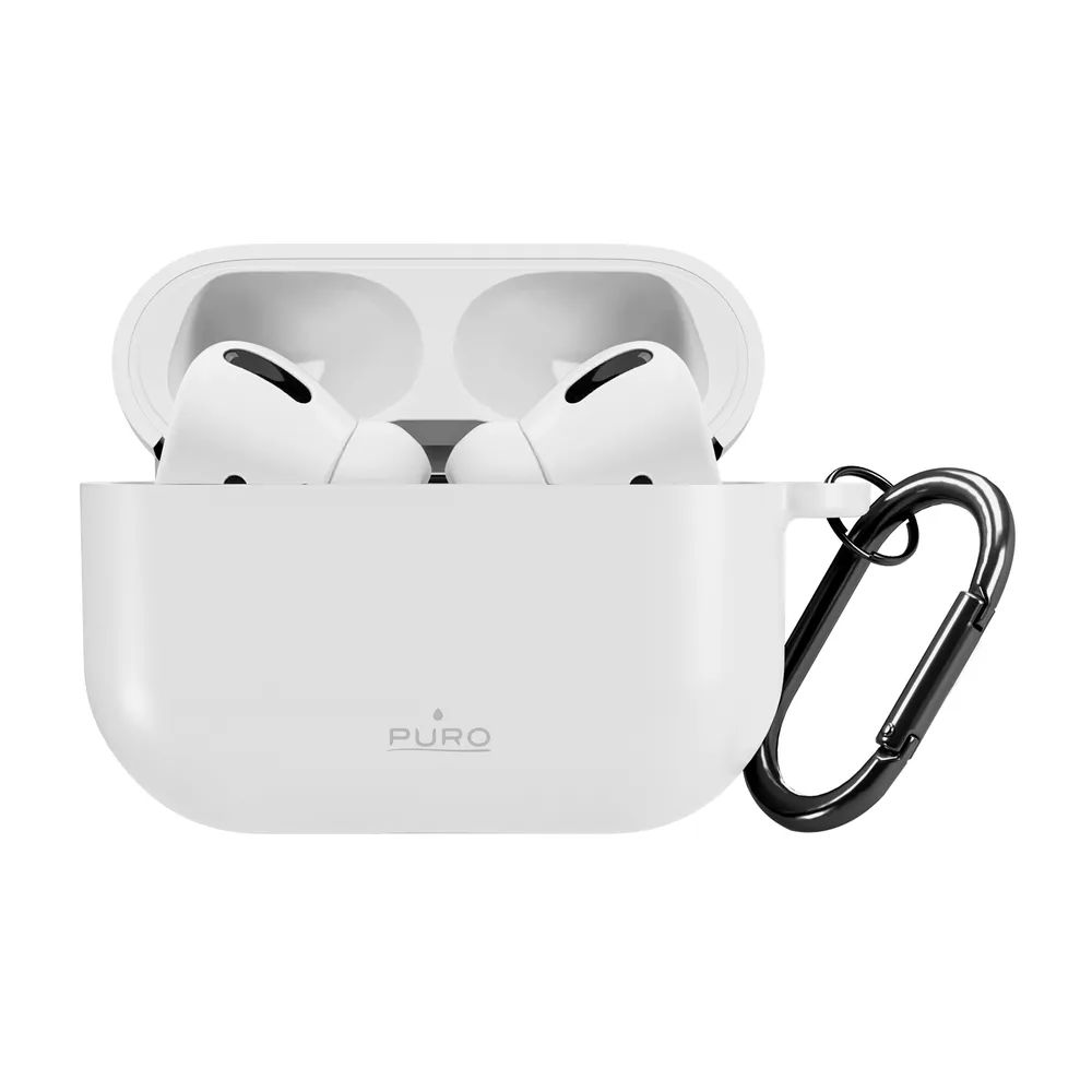 PURO ICON Silikon Hülle für AirPods Pro 3, weiss