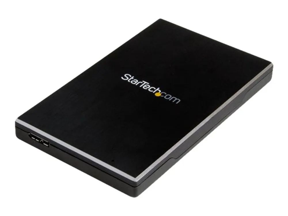 StarTech.com USB 3.1 (10 Gbps) Festplattengehäuse für 2,5 SATA Laufwerke - Gehäuse für SSD/HDD - Aluminium - Speichergehäuse - 2.5" (6.4 cm)