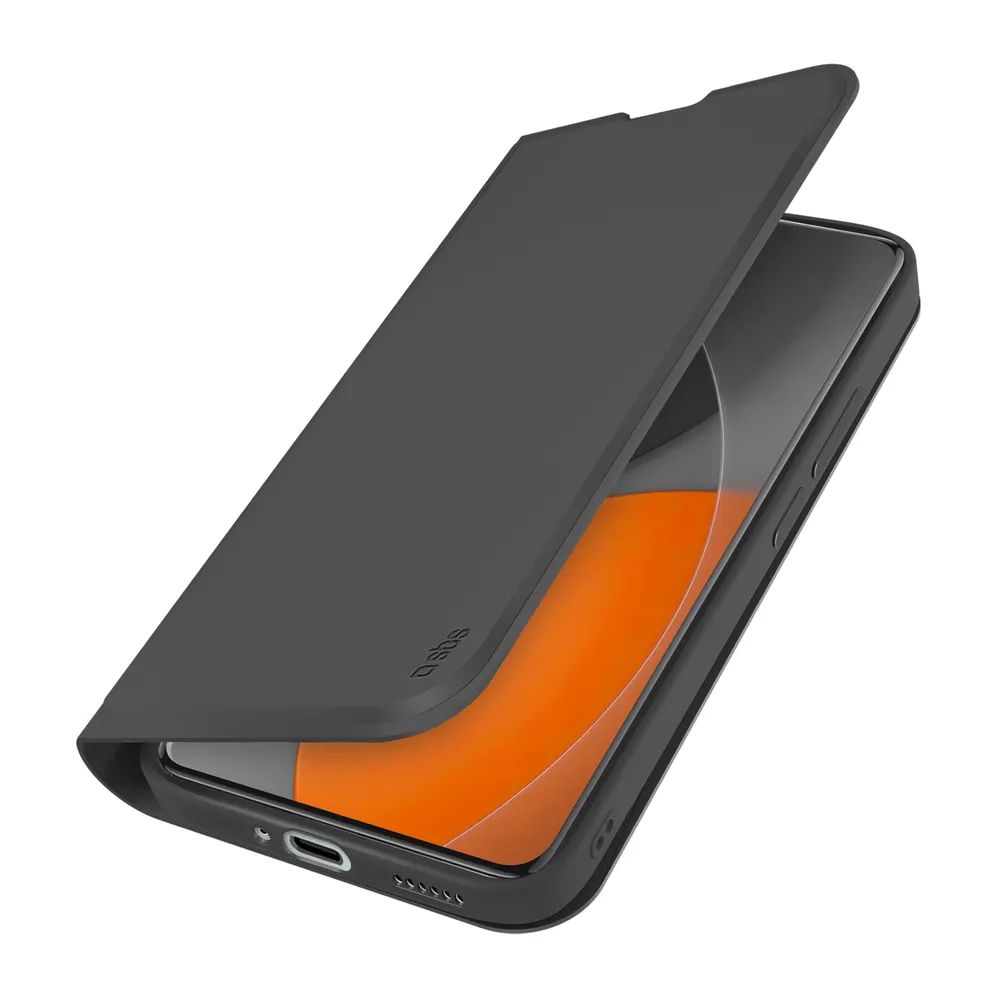 SBS WALLET SMOOTH Bookcase für Xiaomi REDMI NOTE 15 PRO, schwarz