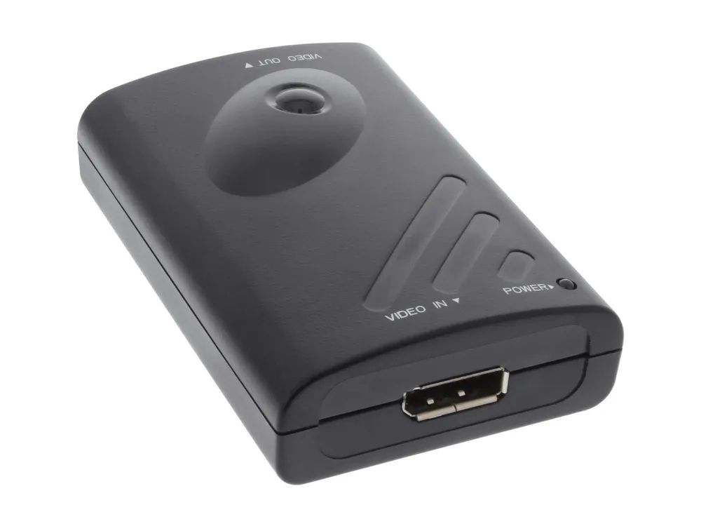 InLine Displayport zu 2x HDMI Splitter/Verteiler - FullHD - m. Videowand-Funktion