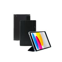 Mobilis EDGE - Flip-Hülle für Tablet - mit verstärkten Ecken, Folie - Schwarz, durchsichtig - für Apple 10.9-inch iPad (10. Generation)