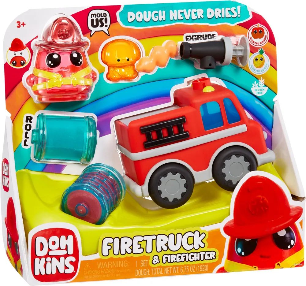 MGA Entertainment Inc. DohKins Firetruck & Firefighter
