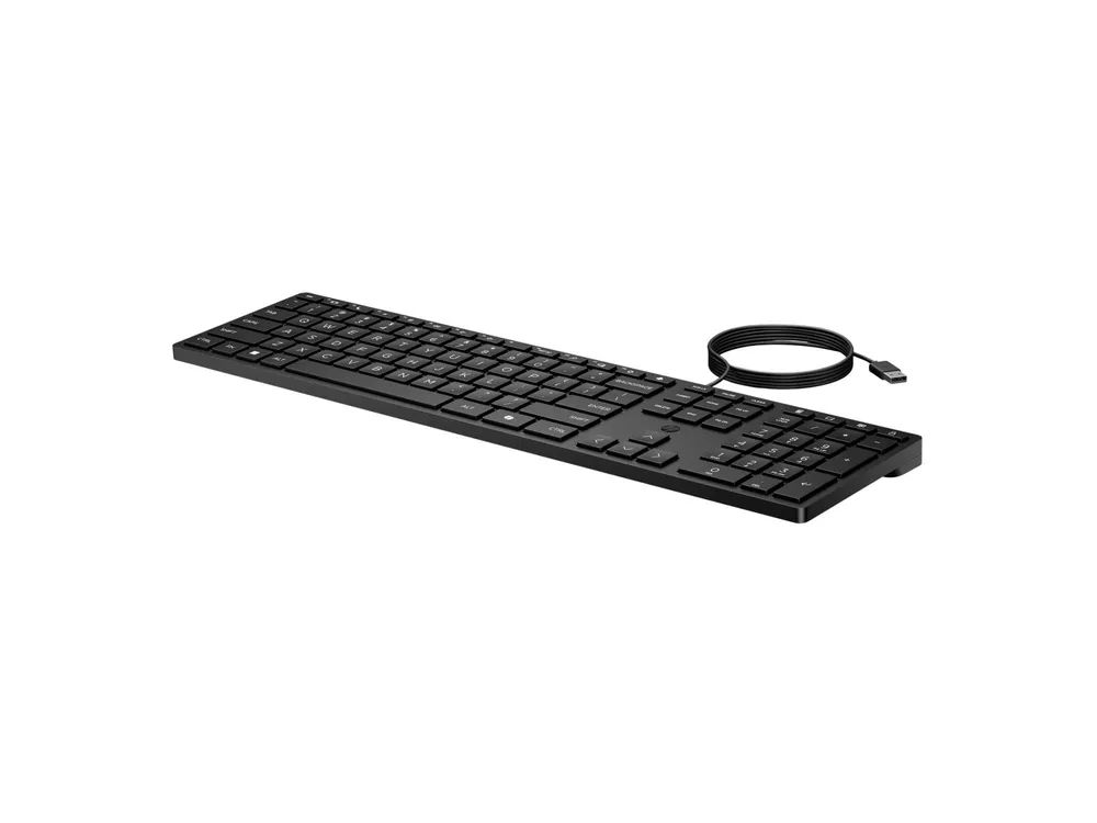 HP Desktop 320K - Tastatur - USB - Pan Nordisch