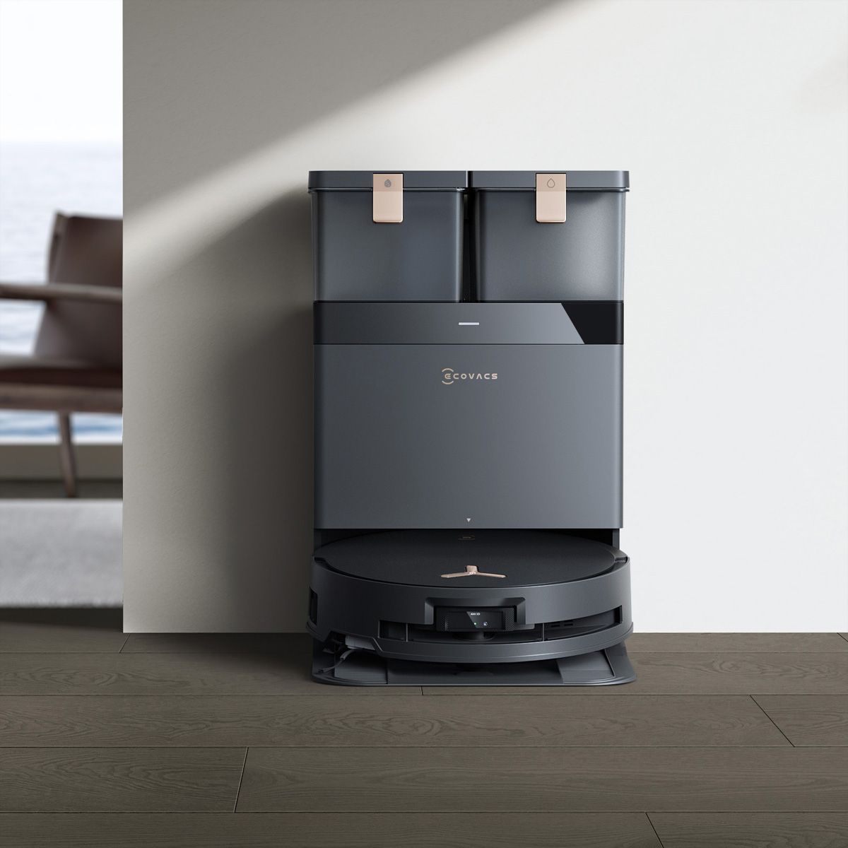 Ecovacs Saugroboter DEEBOT X8 PRO OMNI, schwarz