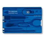 Victorinox SwissCard Classic - Blau - Transparent - ABS Synthetik - 82 mm - 4,5 mm - 26 g