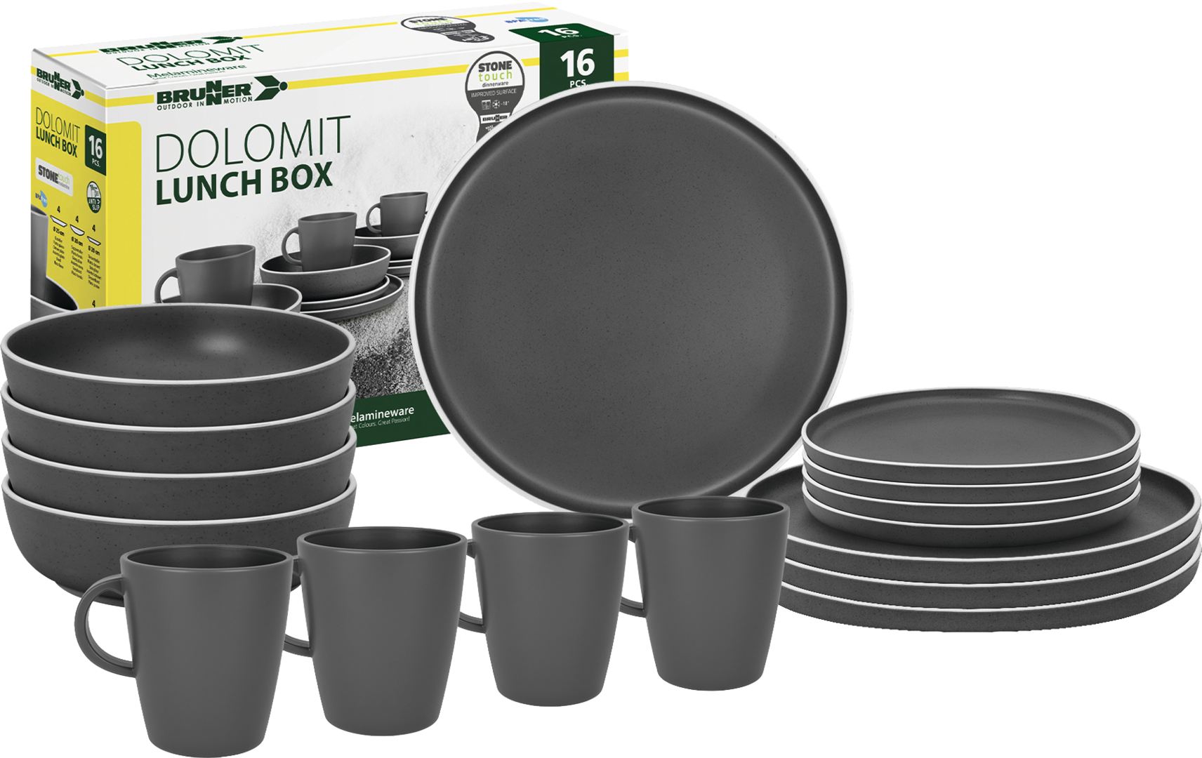 Brunner Lunch Box DOLOMIT GREY
