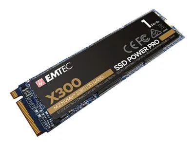 EMTEC Power Pro X300 - SSD - 1 TB - intern - M.2 2280 - PCIe 3.0 x4 (NVMe)