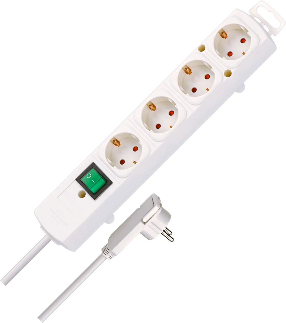 Brennenstuhl Std-Leiste 4-F.Comfort-Line, weiss