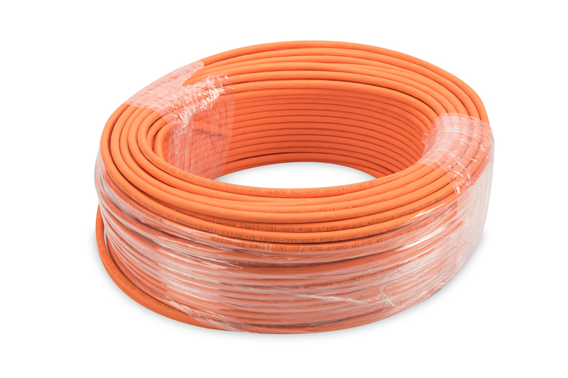 DIGITUS CAT 7 S/FTP Verlegekabel, 100 m, Simplex, Dca-s1a, d0, a1