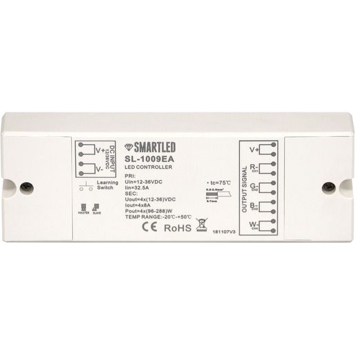 SmartLed CONTROLLER 4 X 8A RGBW RF / SMARTL SMARTLED SL-1009EA SL-1009EA