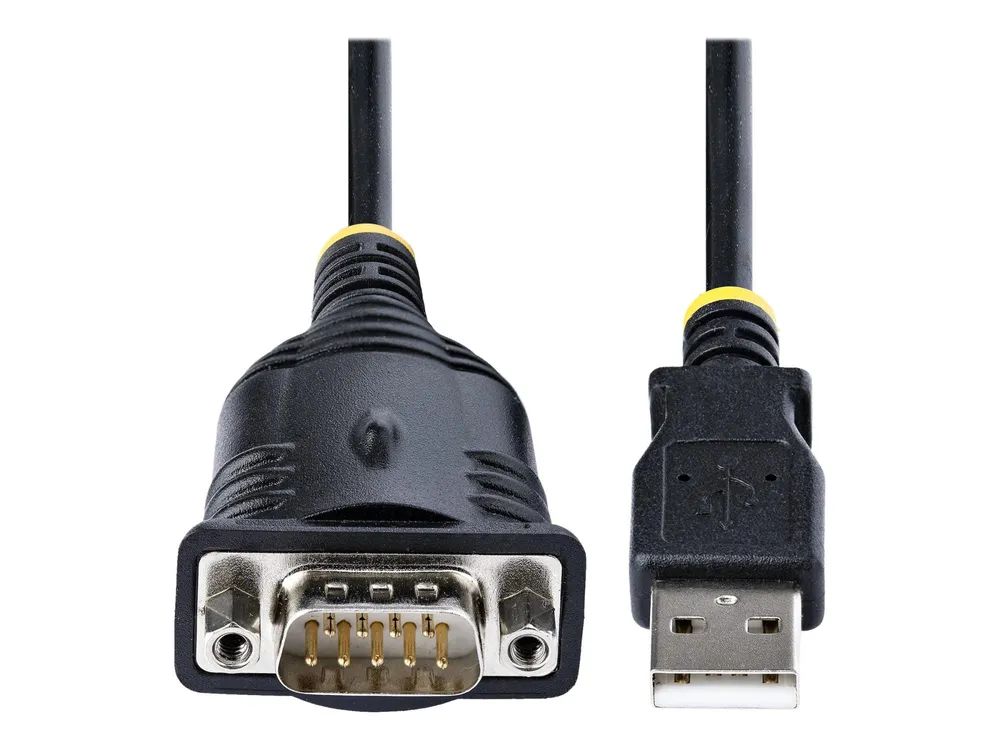StarTech.com 1 m USB Seriell Adapter, USB RS232 Kabel, Windows/Mac - Kabel seriell - DB-9 (M)