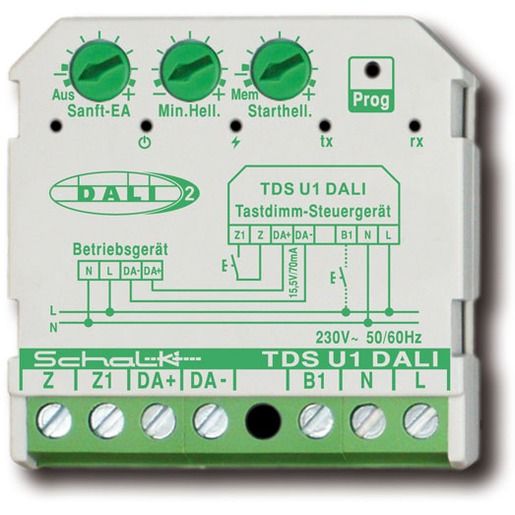 Schalk TASTDIMM-STEUERGERÄT DALI 230V / SCHALK TDS U1 DALI TDSU1D9