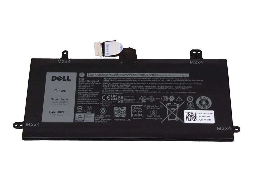 Dell J0PGR Akku 42Wh Original - Batterie - 5.250 mAh