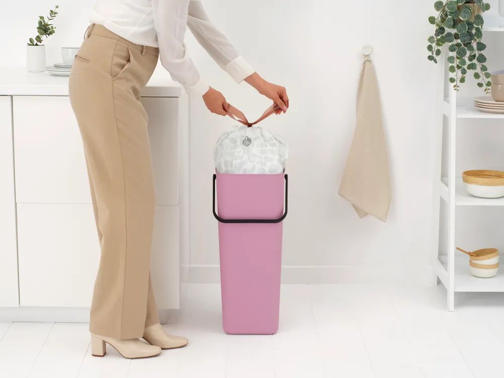 Brabantia Sort & Go Recycling-Behälter 40 L - Lilac Pink