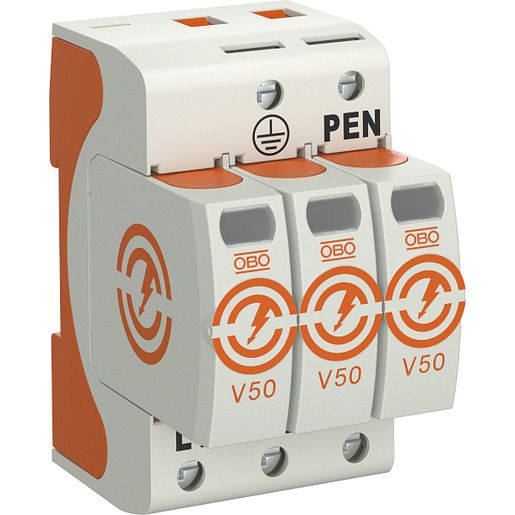 OBO BLITZSTROMABL.+ÜSS V50 3P.280V / V50-3-280 NEU 5093511
