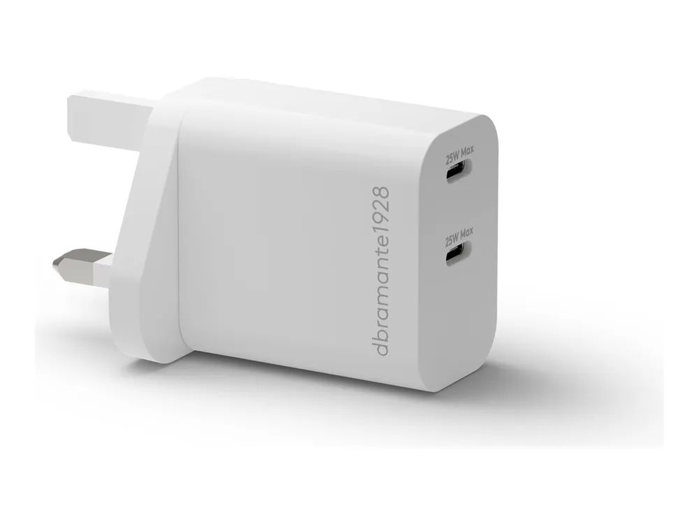 dbramante1928 re-charge - Netzteil - 25 Watt - 3 A - 2 Ausgabeanschlussstellen (USB-C)