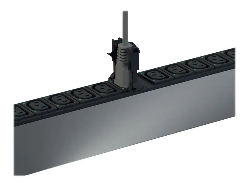 Bachmann PDU Steckerverriegelung - Schwarz (Packung mit 6)