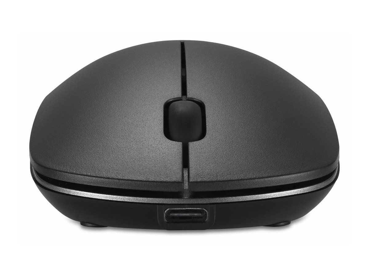 Kensington MY230 EQ - Maus - wiederaufladbar - rechts- und linkshändig - 3 Tasten - kabellos - 2.4 GHz, Bluetooth 5.0 - kabelloser Empfänger (USB)