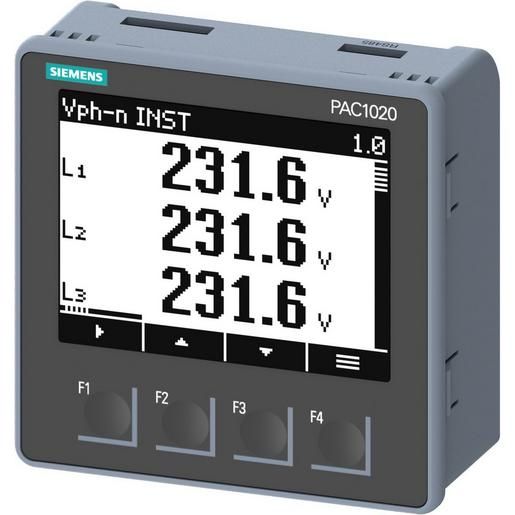 Siemens SENTRON MESSGERÄT 7KM PAC1020 / SIEMEN 7KM1020-0BA01-1DA0
