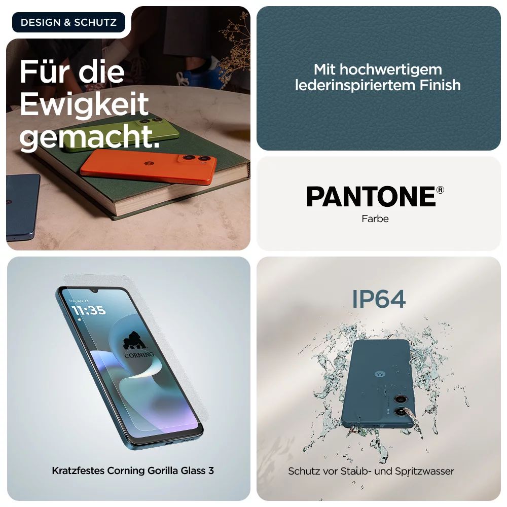 Motorola MOTO G06 4+256GB -  PANTONE Tapestry