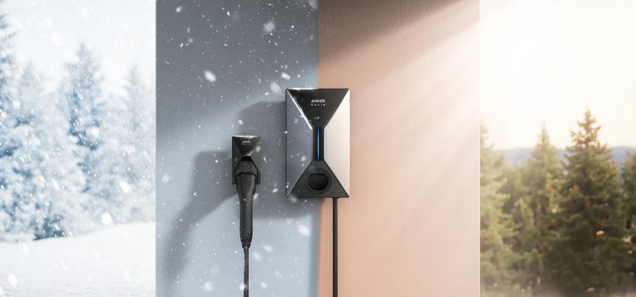 Anker SOLIX V1 Smart EV Charger 22KW CABLE Open-Box