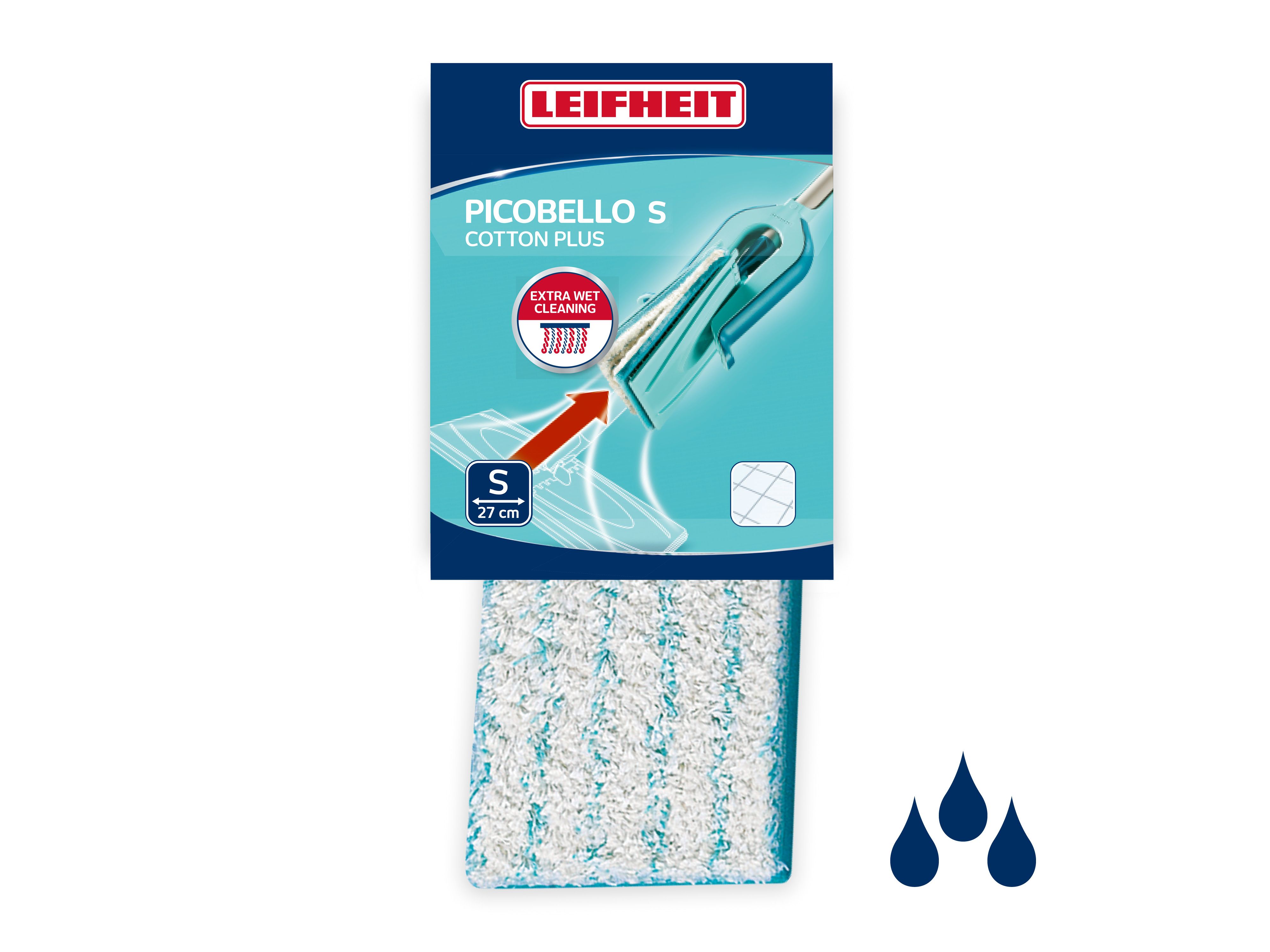 Leifheit Wischpad Picobello S cotton plus