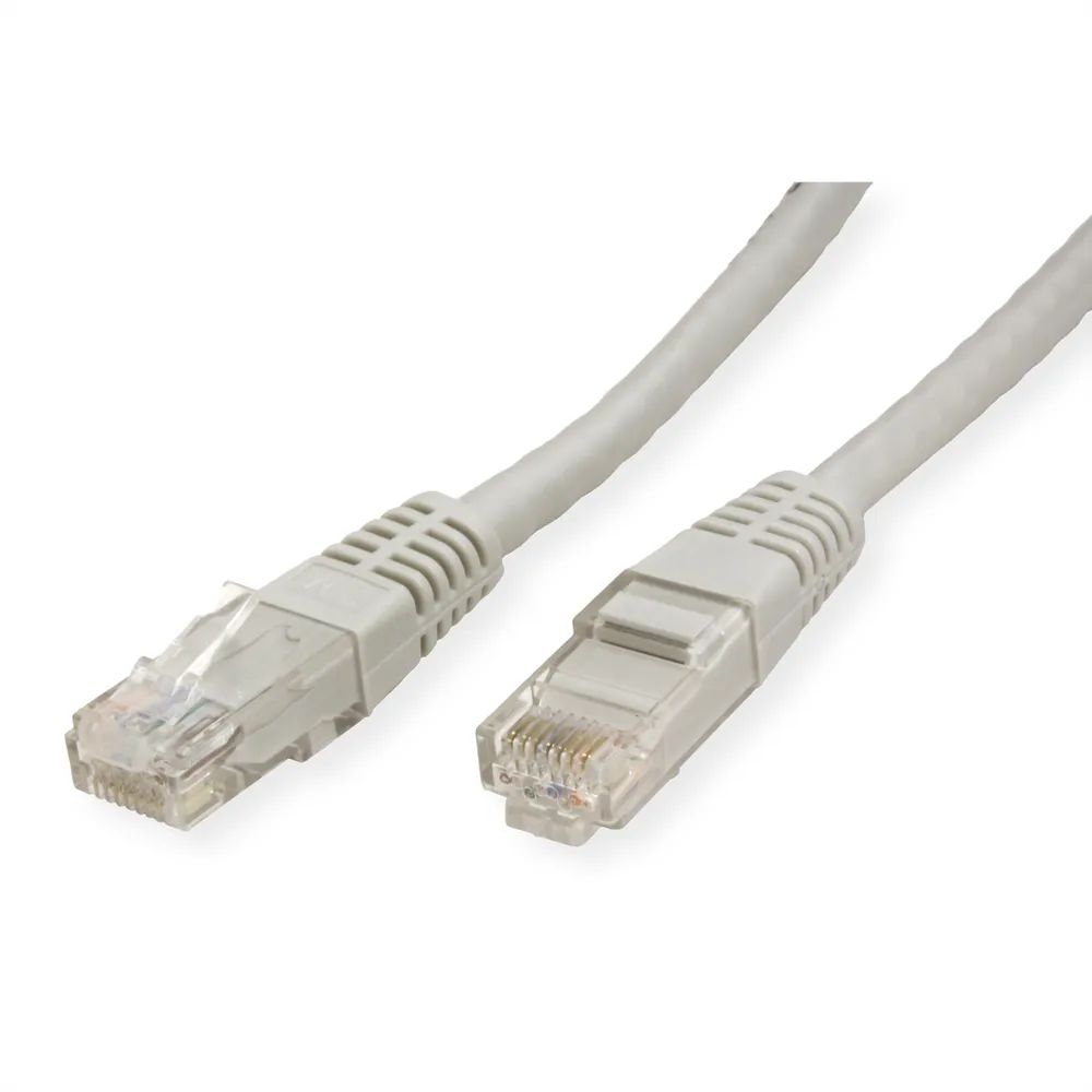 VALUE Patchkabel Cat.6 (Class E) UTP, grau, 7 m