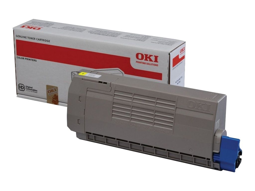 OKI Gelb - original - Tonerpatrone - für OKI MC760dn