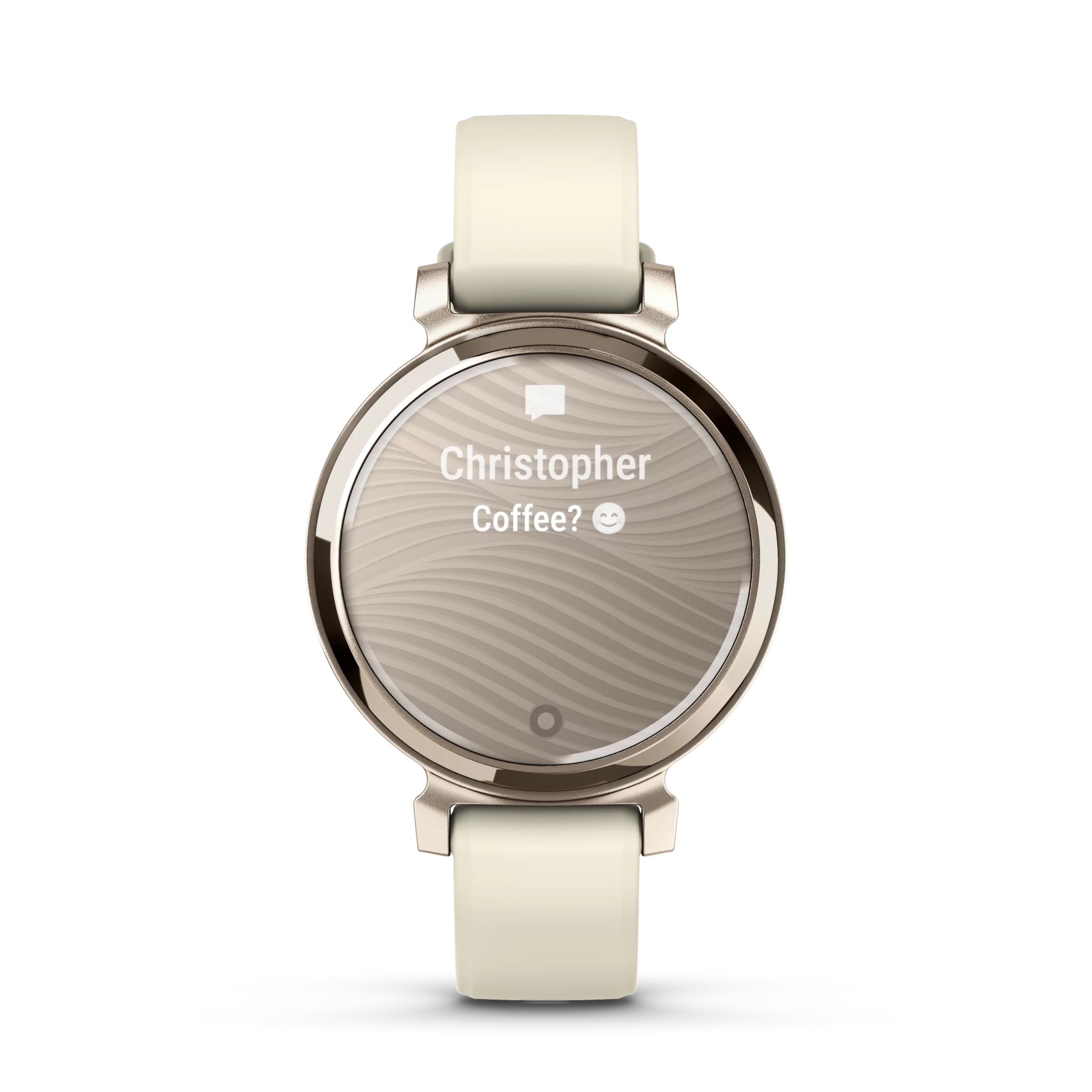Garmin Lily 2, Kokosnuss/Creamgold