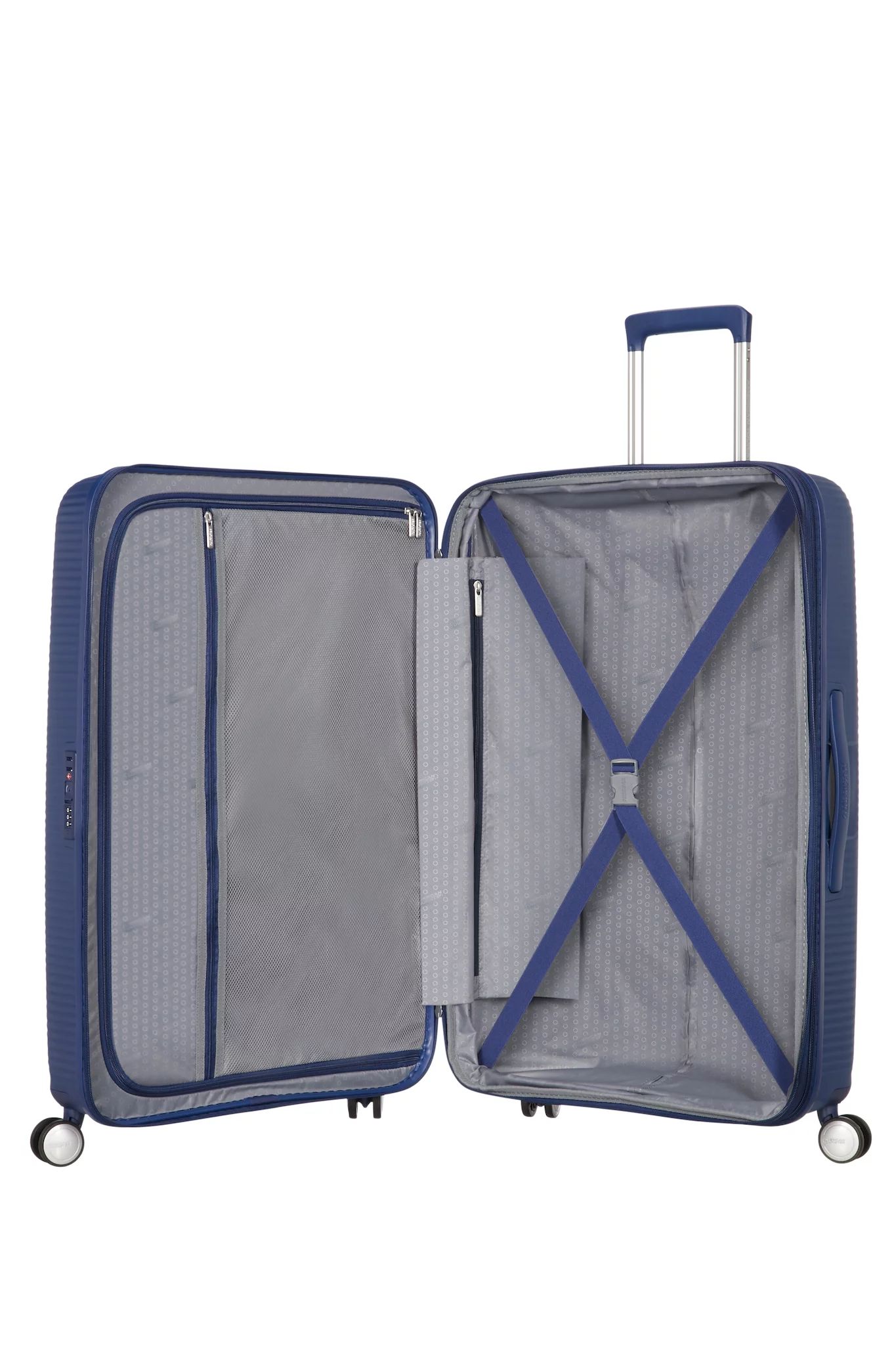 AMERICAN TOURISTER SOUNDBOX SPINNER 67/24 TSA EXP, MIDNIGHT NAVY