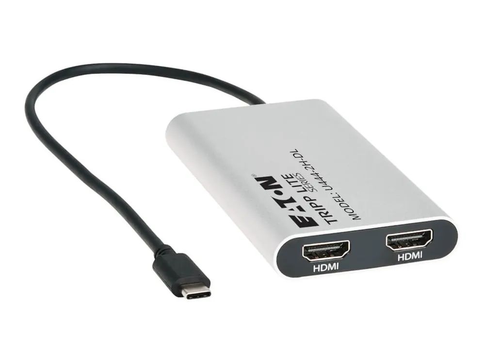 Eaton Tripp Lite Series USB-C Adapter, Dual Display