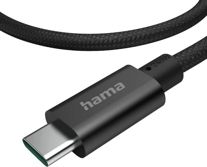 Hama 201702 240W USB-Kabel,USB C-C,1,5m,5GB