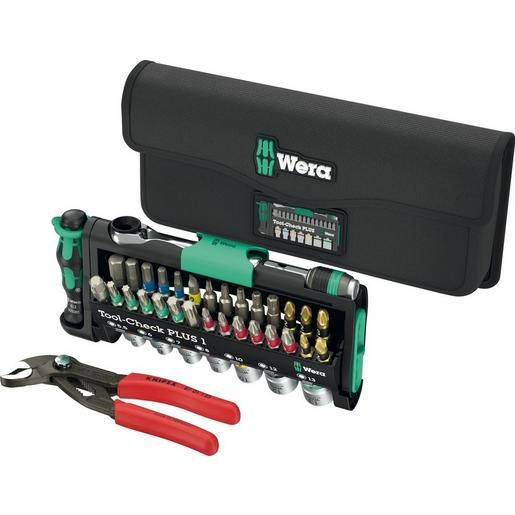 Wera 40TLG.BITS,NÜSSE,MINI-RA.,ZANG / WERA TOOL-CHECK COMBI 1 05049070001