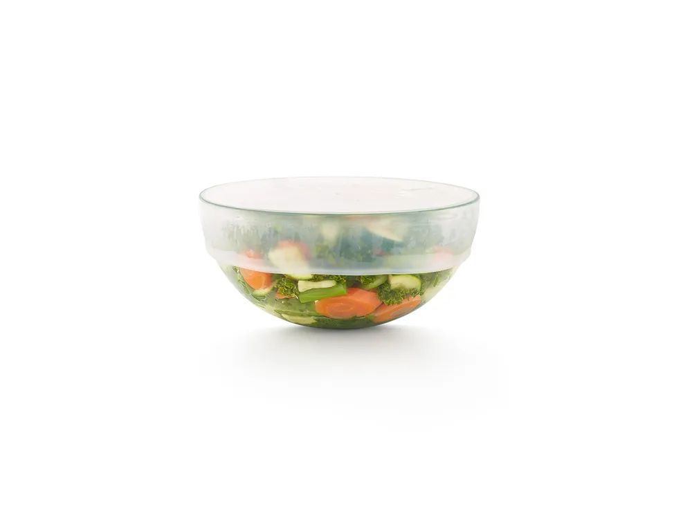 Lékué Wiederverwendbarer Silikondeckel, 20 cm - Transparent
