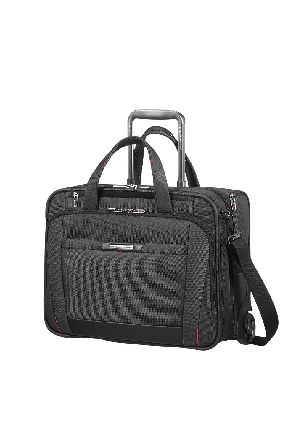 SAMSONITE PRO-DLX 5 ROLLING TOTE 15.6", BLACK