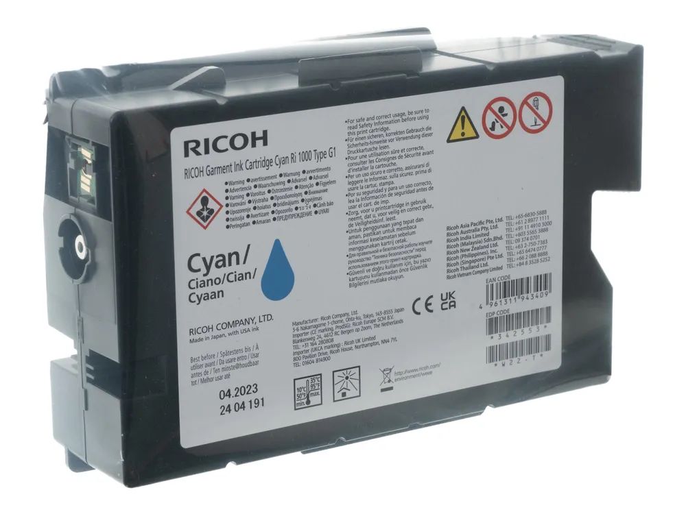 Ricoh 200 ml - Cyan - original - Tintenpatrone