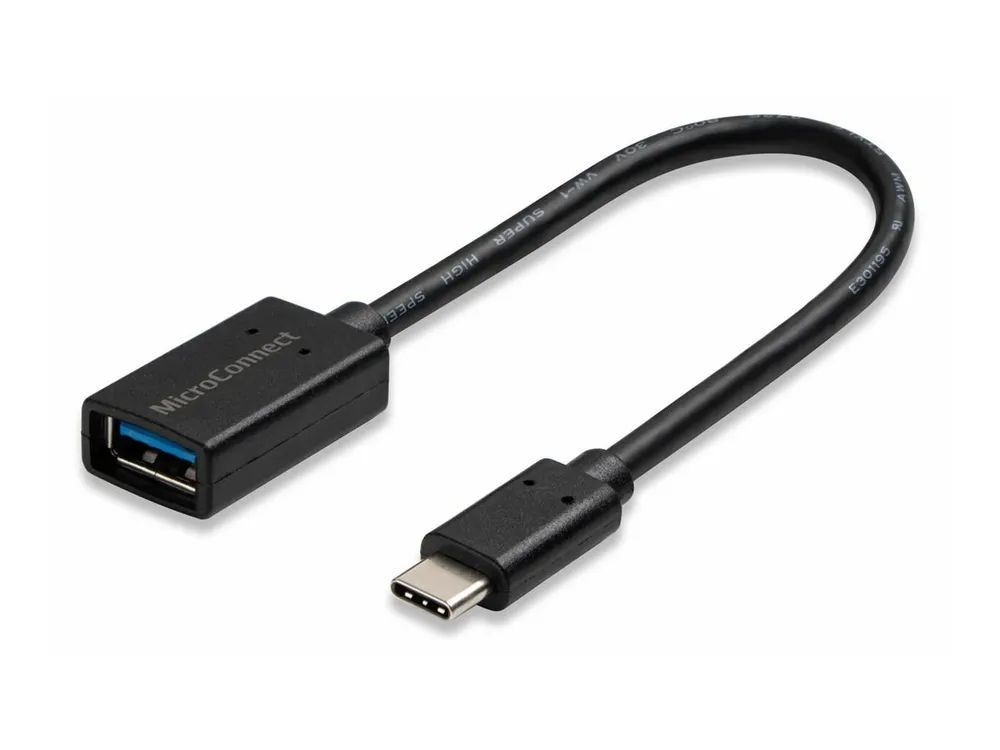 MicroConnect USB-Kabel - USB Typ A (W) zu 24 pin USB-C (M)