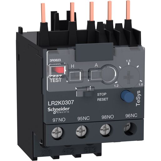 Schneider Electric THERMORELAIS 1,2-1,8A LR2K0307 / SCHN.E LR2-K0307 LR2K0307